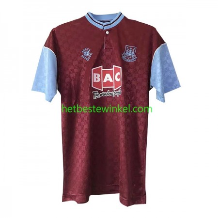 West Ham United Voetbalshirts Retro Thuis 1989-1990